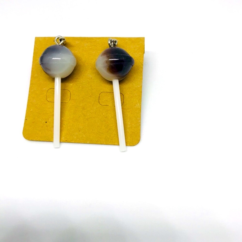Trendy Lollipop Sucker earrings